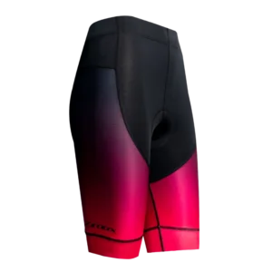 CALZA DE CICLISMO CORTA PARA DAMA ZIROOX PRAGA FUXIA